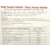 Rurki czekoladowe 52% dekoracja tort monoporcje czekolada twister mix 30g